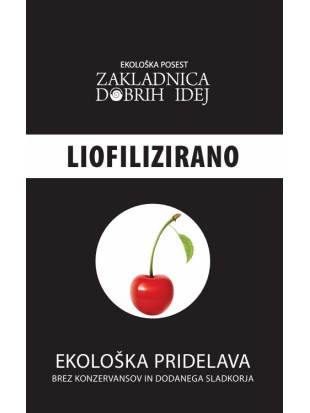 Liofilizirana  ekološka češnja