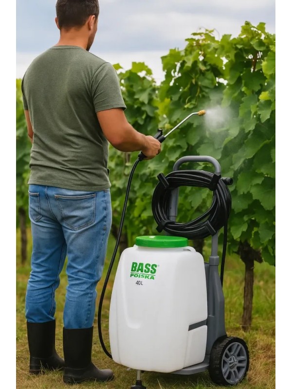 40L akumulatorska kolesna škropilnica